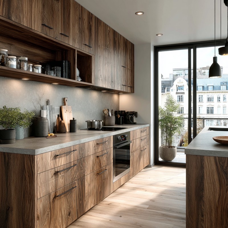 Gabinetes de cocina laminados